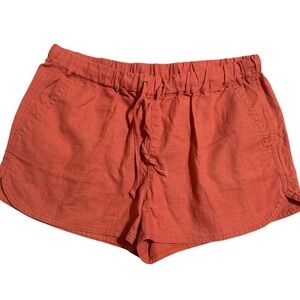J. Crew High Waist Shorts - Rust
